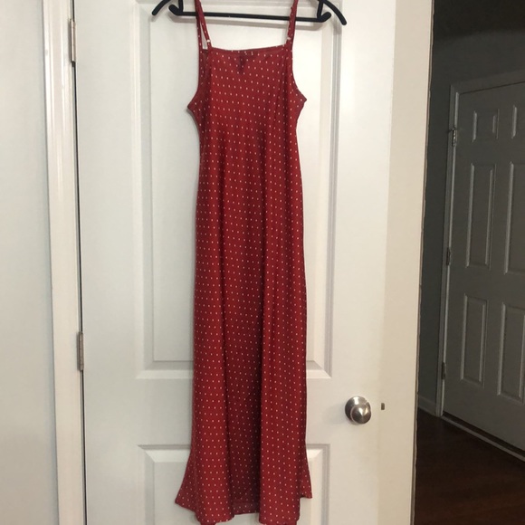 Sexy Red Slip Dress - Picture 4 of 4